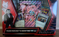 Pokemon Trading Card Game Team Rocket's Mewtwo ex Box Factory Sealed! - Image 3