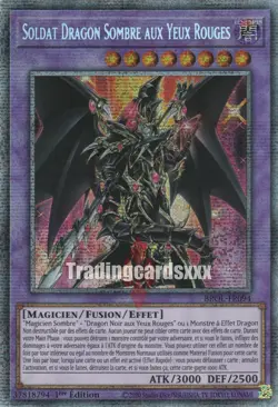 Yu-Gi-Oh! Soldat Dragon Sombre aux Yeux Rouges : BROL-FR094 - Starlight Rare - Image 1