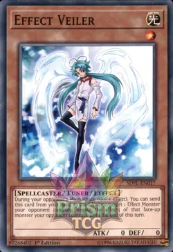 1st Ed Effect Veiler SDPL-EN017 Yugioh - Image 1