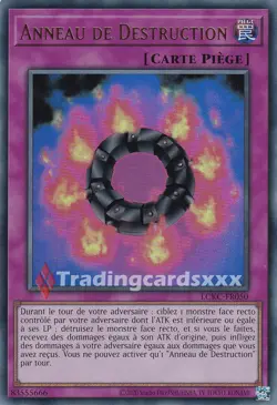 Yu-Gi-Oh! Anneau de Destruction : UR LCKC-FR050 - Image 1