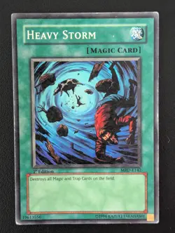 Schwerer Sturm MRD-E142 Super Rare Englisch Poor Yugioh - Image 1