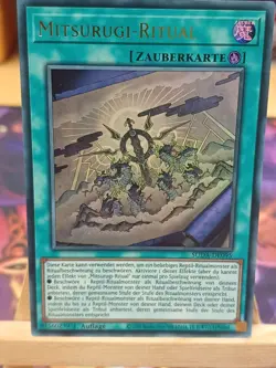 Mitsurugi-Ritual SUDA-DE095 Ultra Rare Deutsch NM YUGIOH - Image 1