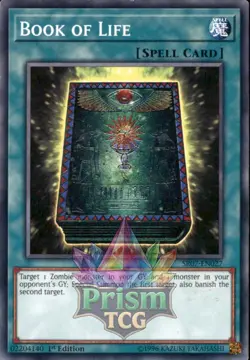 1st Ed Book of Life SR07-EN027 Yugioh - Image 1