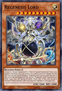 Yugioh ALIN-EN017 - Regenesis Lord - Ultra Rare - Image 1