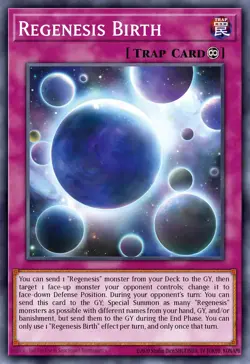 Yugioh ALIN-EN074 - Regenesis Birth - Common - Image 1