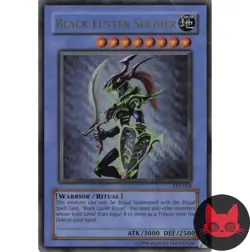 Yugioh Black Luster Soldier SYE-024 Ultra Rare MP - Image 1