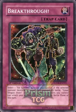 1st Ed Breakthrough! FOTB-EN051 Yugioh - Image 1