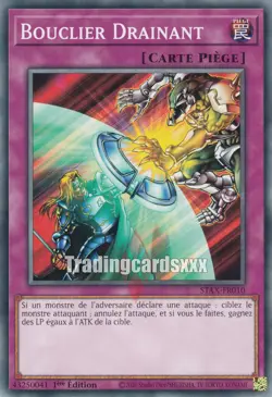 Yu-Gi-Oh! Bouclier Drainant : C STAX-FR010 - Image 1
