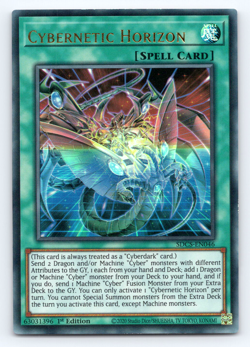 Cybernetic Horizon - SDCS-EN046 - Ultra Rare - 1st Edition - Yugioh - Image 1