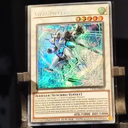 YUGIOH!! Gerumpelraser CT15-DE002! Secret Rare! Near Mint - Image 1
