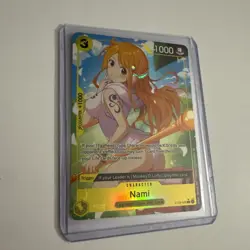 One Piece TCG ST29-008 Nami English Card Game Starter Deck Full Alt Art NM - Image 1