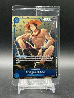 Portgas.D.Ace (Tin Pack Set Vol. 2) P-074 One Piece Promotion Cards Foil Sealed - Image 1