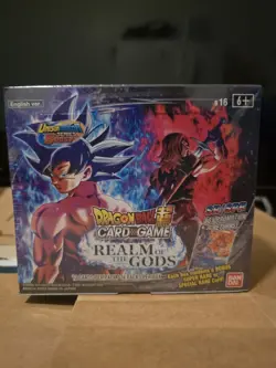 Dragon Ball Super Trading Card Game Realm Of Gods Booster Box ( 24 Packs ) - Image 1