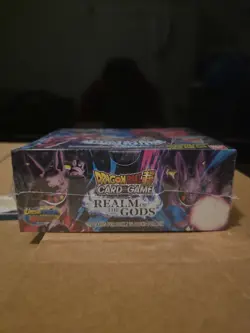 Dragon Ball Super Trading Card Game Realm Of Gods Booster Box ( 24 Packs ) - Image 2