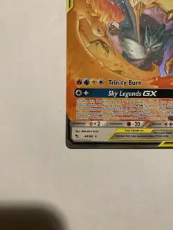 Pokemon TCG Moltres Zapdos Articuno GX Holo Card 44/68 -Hidden Fates NM - Image 5
