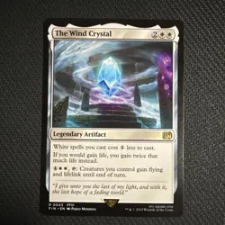 MTG the Wind Crystal Final Fantasy Card Near Mint Rare Condition - Image 1