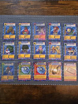 Almost Complete Vintage 53/54 Card Digimon CCG Battle Series 2 Set Puppetmon +++ - Image 4