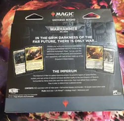 Magic the Gathering Warhammer 40K Forces Of The Imperium Commander Deck NEW - Image 3