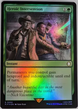 Heroic Intervention - Foil - PIP 0202 - Fallout MTG - NM/M - Image 1
