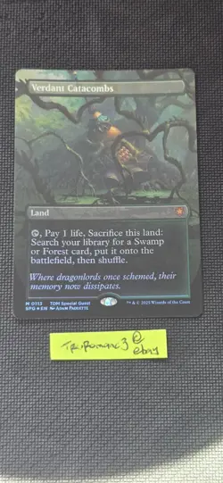 MTG Foil Verdant Catacombs (Showcase) Special Guests NM #0113 Near Mint Magic - Image 3