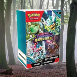 Pokemon TCG Scarlet & Violet Twilight Masquerade Sealed Booster Bundle 6 Pack - Image 1