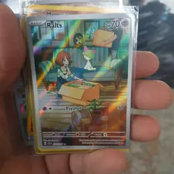 Ralts 211/198 SV01: Scarlet & Violet Base Set Holo Pokemon Illustration Rare - Image 1