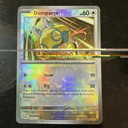 Pokemon Card Dunsparce Prismatic Evolutions Masterball 079/131 Near Mint - Image 1