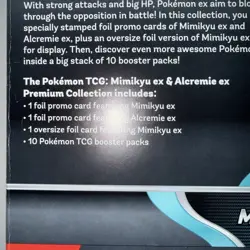 Pokemon TCG: Mimikyu ex & Alcremie ex Premium Collection Box - In Hand NEW - Image 3