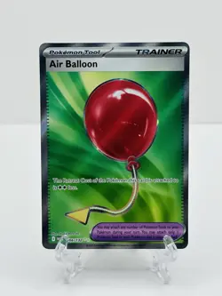 🔥Pokemon TCG-Air Balloon-166/132-Me01: Mega Evolution-Full Art-Holo-M/NM!🔥 - Image 1
