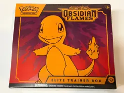 Pokemon TCG- Scarlet & Violet- Obsidian Flames- Elite Trainer Box ETB- Sealed - Image 1