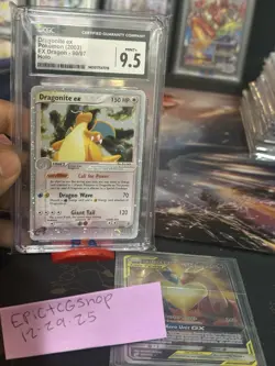 Pokemon TCG Dragonite EX 90/97 Cgc 9.5 With 2 Swirls & 1/2 - Image 2