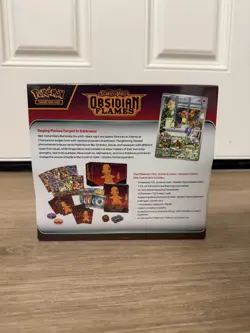 Pokemon TCG Obsidian Flames ETB Elite Trainer Box New Sealed - 9 Booster Packs 820650853913 - Image 2