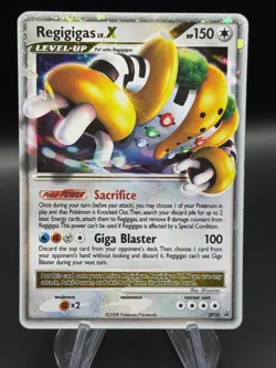 Regigigas LV.X DP30 Diamond and Pearl Holo Pokemon TCG - Image 1