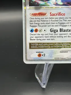 Regigigas LV.X DP30 Diamond and Pearl Holo Pokemon TCG - Image 3