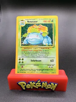 Pokemon TCG - Venusaur 15/102 - Holo Unlimited - Base Set Unlimited WOTC LP/NM - Image 1
