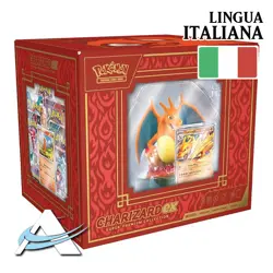 POKEMON Collezione SUPER PREMIUM CHARIZARD EX Figure SVP IT74 Italiano GCC Asta - Image 1