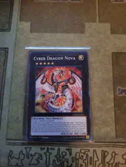 YUGIOH CYBER DRAGON NOVA LEDD-ENB30 COMMON 1ST ED NM - Image 1