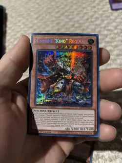 Yu-Gi-Oh Therion King Regulus MP23-EN063 Prismatic Secret Rare NM Condition - Image 1