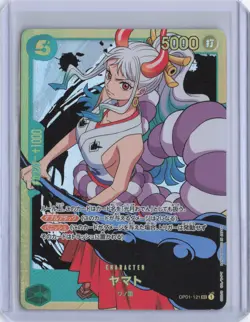 ONE PIECE JP OP 01 Romance Down Yamato OP01-121 Secret Rare - Image 1