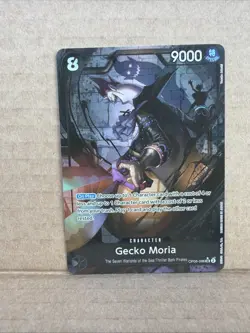 Gecko Moria OP06-86 SR Alt Art English - One Piece TCG Wings Of The Captain (A2) - Image 1