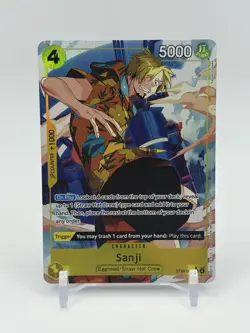 One Piece Sanji ST29-004 (ALT ART) SR Egghead Starter Deck English - Image 1