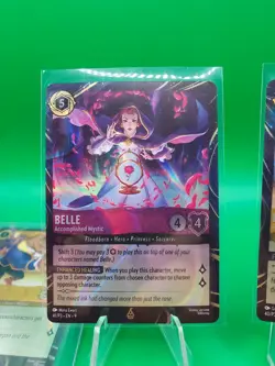 Disneyland Lorcana Exclusive Promos - set of Belle & The Beast - Image 2