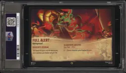 Crown Chamber Full Alert Disney Lorcana Card Jafar Palace Heist Aladdin PSA 10 - Image 2