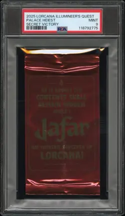 Lorcana Jafar Palace Heist Pack Illumineer’s Quest Disney Ravensburger PSA 9 - Image 1