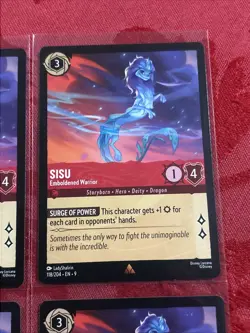 4x Disney Lorcana Fabled - Sisu - Emboldened Warrior - 118/204 x4 - Image 2
