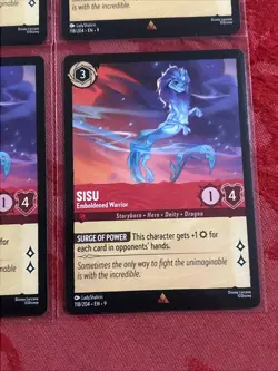 4x Disney Lorcana Fabled - Sisu - Emboldened Warrior - 118/204 x4 - Image 5