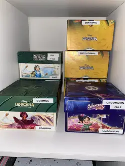 Disney Lorcana Trading Card Game - 90 Card Lot + 10 Cold Foils -super Rare - Image 2