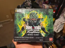 Dragon Ball Super Fusion World Card Game Rivals Clash Booster Box FB06 Sealed - Image 1