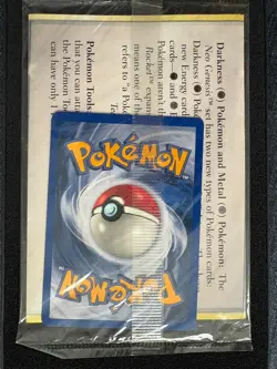 Unopened Pokemon Neo Genesis Marill Promo Card - New/Sealed - Image 1