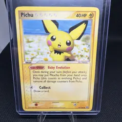 Pokemon Card - Pichu Emerald 59/106 Common LP - Image 1